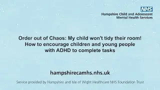 ADHD - Order out of chaos