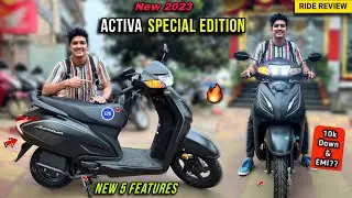 Finally 😱 Honda Activa OBD-2 Special Edition Ride Review New Model 2023 - Price Mileage Features Emi