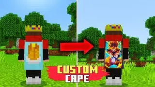 How to Make Custom Cape in Minecraft PE 1.21 (Bedrock)