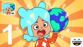 Toca Boca World Gameplay Walkthrough Part 1 - Make Your First House (Android/iOS)