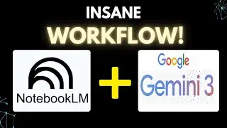 This NotebookLM + Gemini Workflow will turn Research into Interactive Outputs!