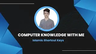 Islamic Shortcut Keys in MS Word | Islamic Keys | Islamic Knowledge In MS Word.