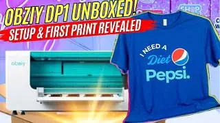 DTF Printer Review for Beginners | Obziy DTF Unboxing & Setup