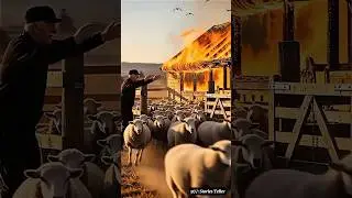 😱A German Shepherd sensed danger&hellip; and saved an entire flock.&rdquo; 🐕 #ytshorts #germanshepherd #rescue