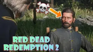 Captain Monroe Dies During Meeting With Rains Fall & Colonel Favours (No Mods)-Red Dead Redemption 2