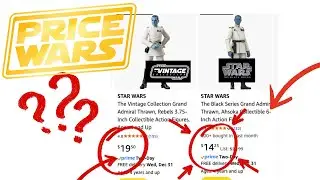 Почему фигурки Star Wars из серии Black Series стоят дешевле, чем из серии Vintage Series? Когда ...