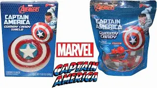 Frankford Marvel Avengers Captain America: Gummy Candy Shield & Gummy Candy Review