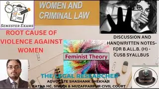 ROOT CAUSE OF VIOLENCE AGAINST #women #feminism #handwrittennotes  #lawvideos #cusb #criminal  #law
