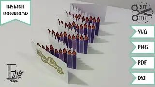 Let's Make an Expanding Candle Birthday Card with 90 Candles!