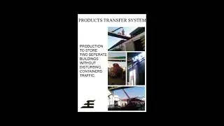 Over head transfer system to separate building