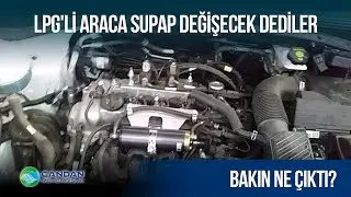 Supap Oyununa Gelme ⚠️ Servisin Supaplar Değişecek Dediği LPG'li Araçta Bakın Ne Çıktı