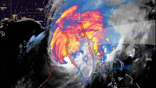 Hurricane Milton Makes Landfall As Cat3 - Major Geomagnetic Storm Forecast - Sun Diving Comet