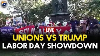 🔴 Live | D.C. Unions Protest Trump Administration Labor Policies | Geo News English