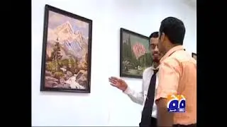 Painting Exhibition in Multan Pakistan | Students Made Paintings in Multan | Artists in Multan