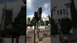 Wandsworth: South Circular Road A205, Plessey Mellor & PEEK Elite Traffic Lights Pelican Crossing