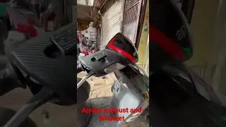 Aprilia Exhaust and Bilenker