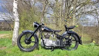SIMSON AWO 425 T, Start in den Fr&uuml;hling