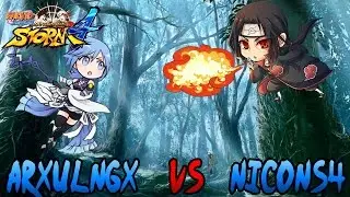 &iexcl;MALDITO LAG! ArxulNGX VS NicoNS4 - Naruto Shippuden Ultimate Ninja Storm 4