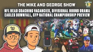 Head Coaching Free Agency, NFL Divisional Round Preview, Eagles Demise, CFP National Championship