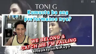 Toni Gonzaga - We Belong / Catch Me I'm Falling | KS Reaction Video