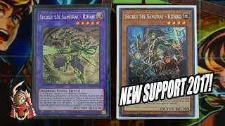 *YUGIOH* BEST! SIX SAMURAI DECK PROFILE! + NEW SECRET SIX SAMURAI SUPPORT! NOVEMBER 6th 2017 BANLIST