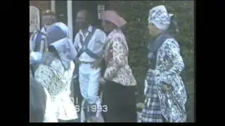 Thames Valley Morris Men host a visit by Aald Hielpen from Hindeloopen 1993