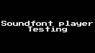Fl Studio mobile updated with a SoundFont player so I made this to test it out