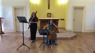 Annette Cleary & Sarah Byrne - B. Marcello Sonata no.1, Largo (1st movement)