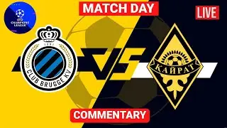 Kairat Almaty vs Club Brugge Highlights UEFA Champions League UCL