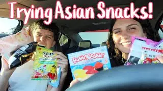 Trying Strange Foods From The Asian Market With My Boyfriend!