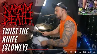 NAPALM DEATH - TWIST THE KNIFE - Raphael Saini - Drum Cover