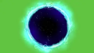 Fond vert  -  portail dimensionnel