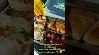 #KoolForSchool - Kawan's Chili Paneer Wrap & Croquette Lunchbox Combo!