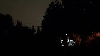 Night-Time Rain in Toronto, with Thunder and Lightning, 21 September 2025