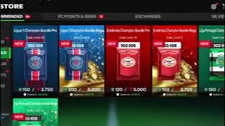 Ligue1 Champion bundle Mega pack opening 🥶💀 #fifamobile #fcmobile #viralvideo #viral #packopening