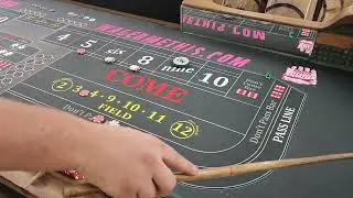 CRAPS! Easy strategy for beginners and Low Rollers!!!