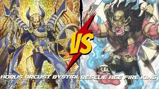 Yugioh! Feature Match Orcust/Horus/Bystial vs Rescue Ace Fire King