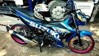 Sdr pink rim | pz tech hug | yaguso spoke | piecocobra tire | raider150fi