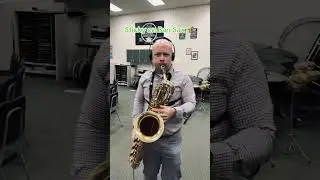 Band Director Version - Sticky on Bari Sax #Sticky #tylerthecreator #BariSax #banddirector #fyp