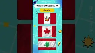 Guess the REAL Flag of [Canada]! Most People Get it WRONG