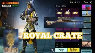 ROYAL CRATE OPENING I NAUTICAL WARRIOR DP 28 I BGMI I PUBGMOBILE I  CRATE OPENING #bgmi #gaming