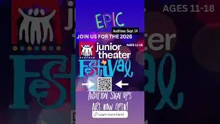 Lopez Studios, Inc. AUDITION FOR THE 2026 JUNIOR THEATRE FESTIVAL!