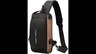 SAC DE POITRINE BANDOULIERE ANTIVOL PORT USB