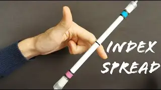 Index Spread [Penspinning in Slow Motion]