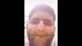 I&rsquo;m in the toilet taking a sh#t