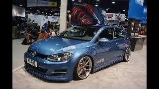 H&R 2015 Volkswagen Golf: SEMA 2013 Slideshow