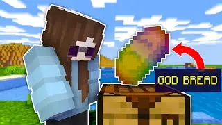 Minecraft Manhunt, But There's God Food...