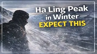 Blowing Snow & Winter Summits | Ha Ling Peak, Canmore #adventure #views #videography #photography