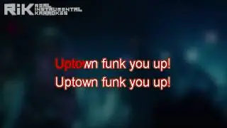 Uptown Funk (Official Instrumental Karaoke) - Bruno Mars ft. Mark Ronson