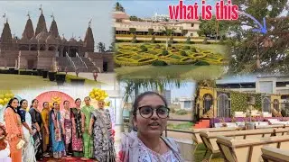 visit swaminarayan temple and trimandir #vlog #tample #mandir #travelvlog